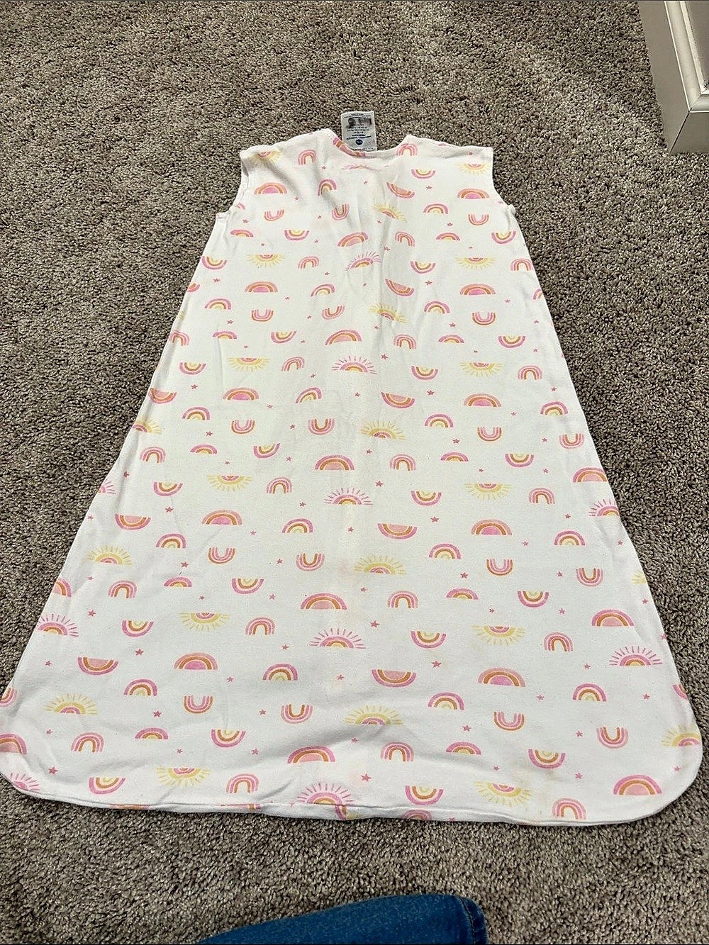 HALO SleepSack Wearable Blanket Rainbow Print, M